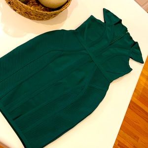 NWOT emerald green bandage dress
